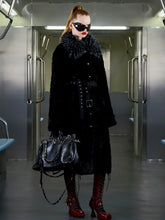 Load image into Gallery viewer, FAUX-FUR TRIM COAT
