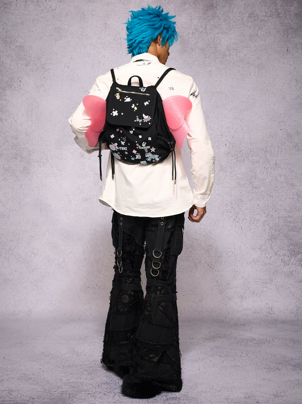 STICKER BUTTERFLY WING BACKPACK