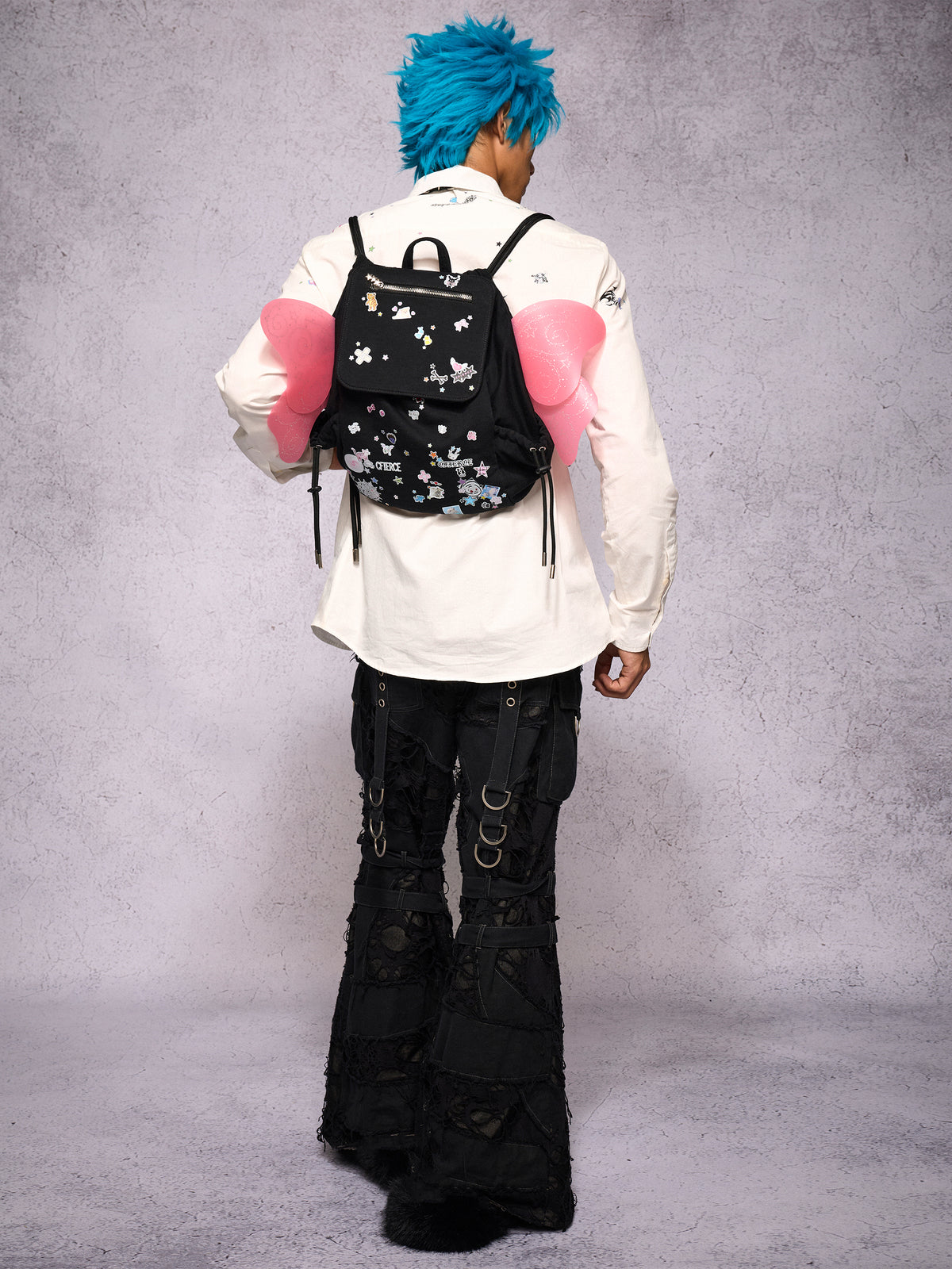 STICKER BUTTERFLY WING BACKPACK