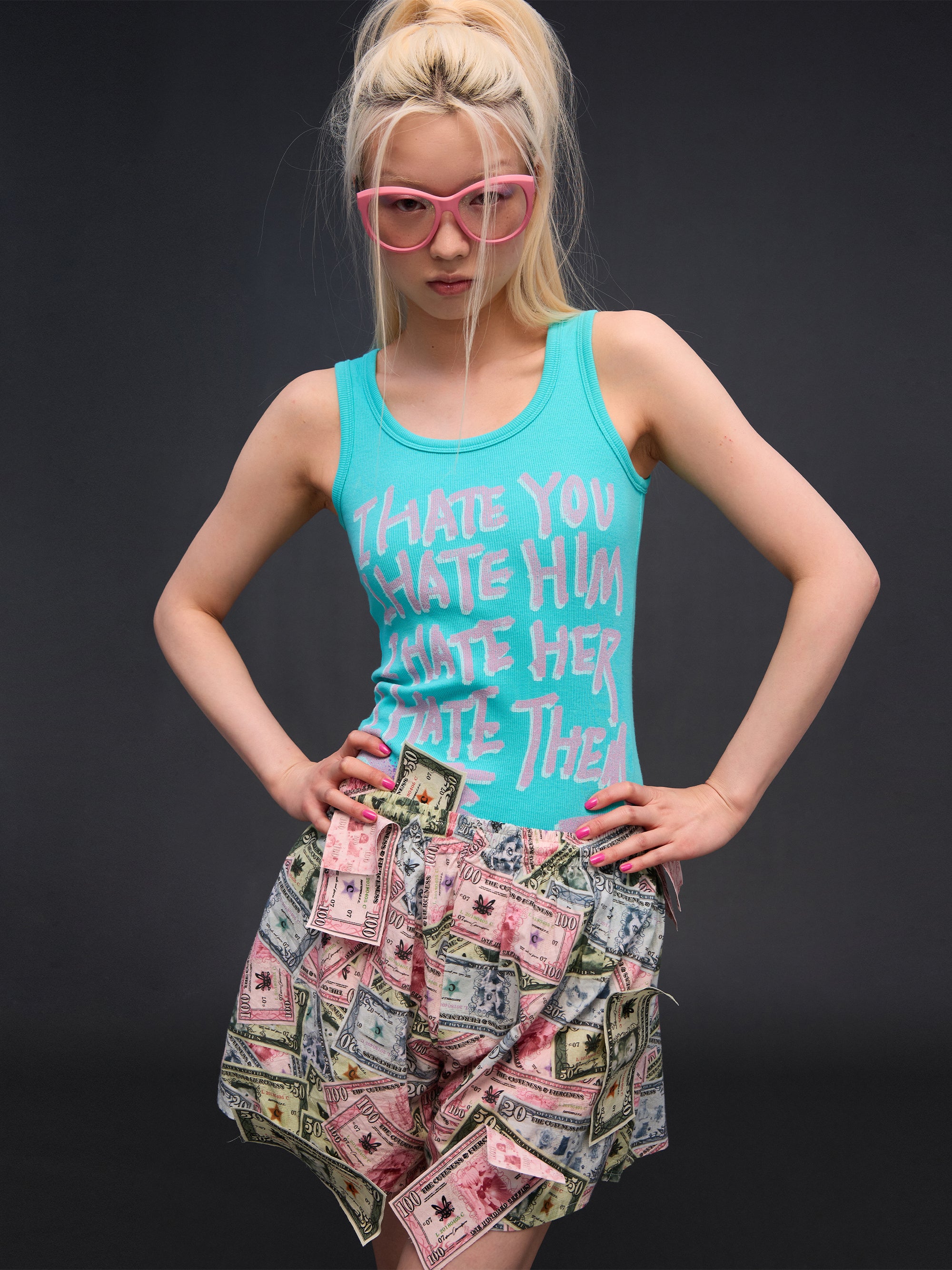 「 I HATE 」 TANK TOP