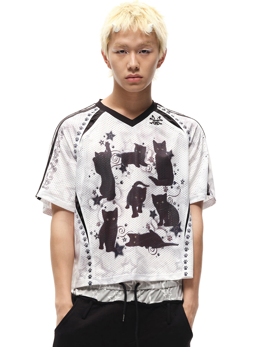 MAGIC KITTY SPORTY TSHIRT