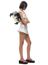 Load image into Gallery viewer, STICKER PLEATED SKIRT
