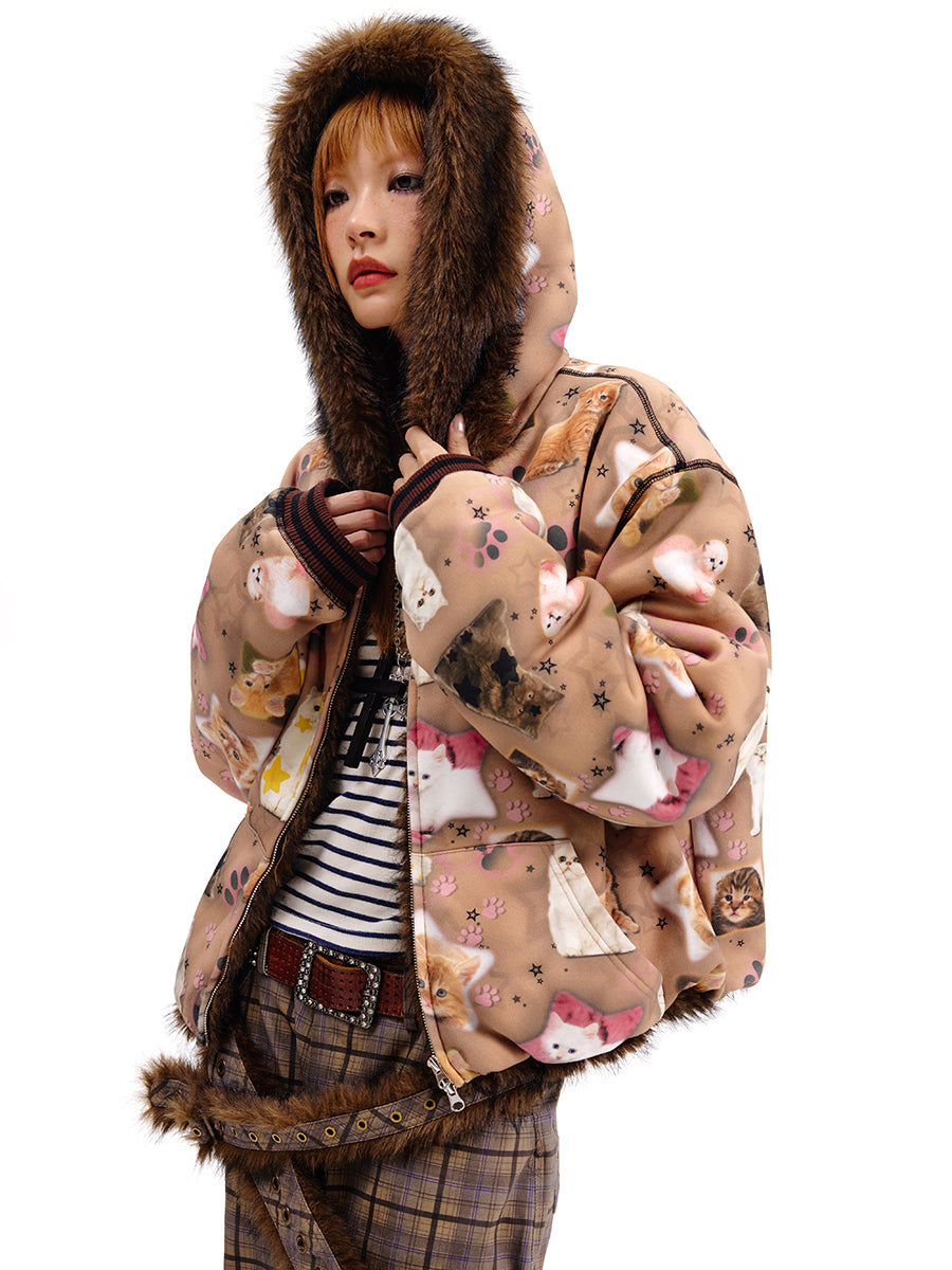 KITTY HOODED JACKET
