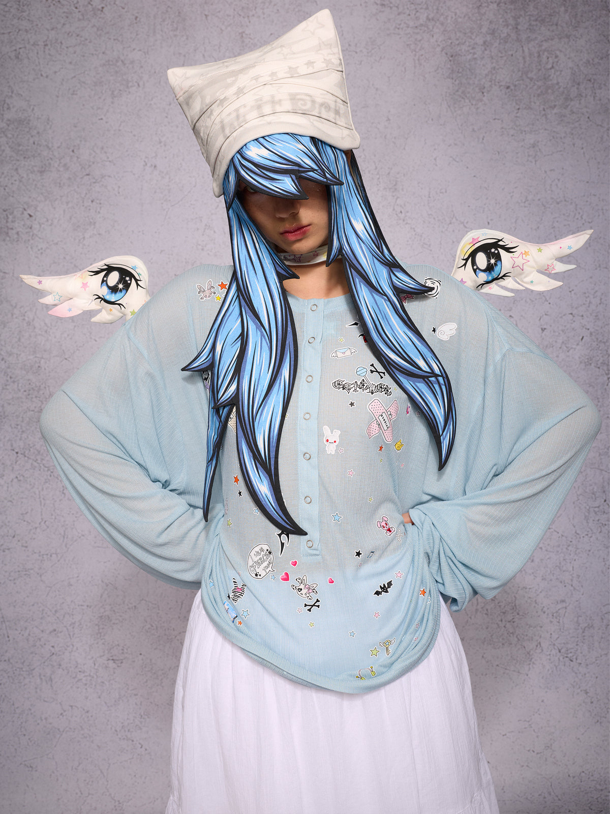 LONG HAIR FAIRY HAT