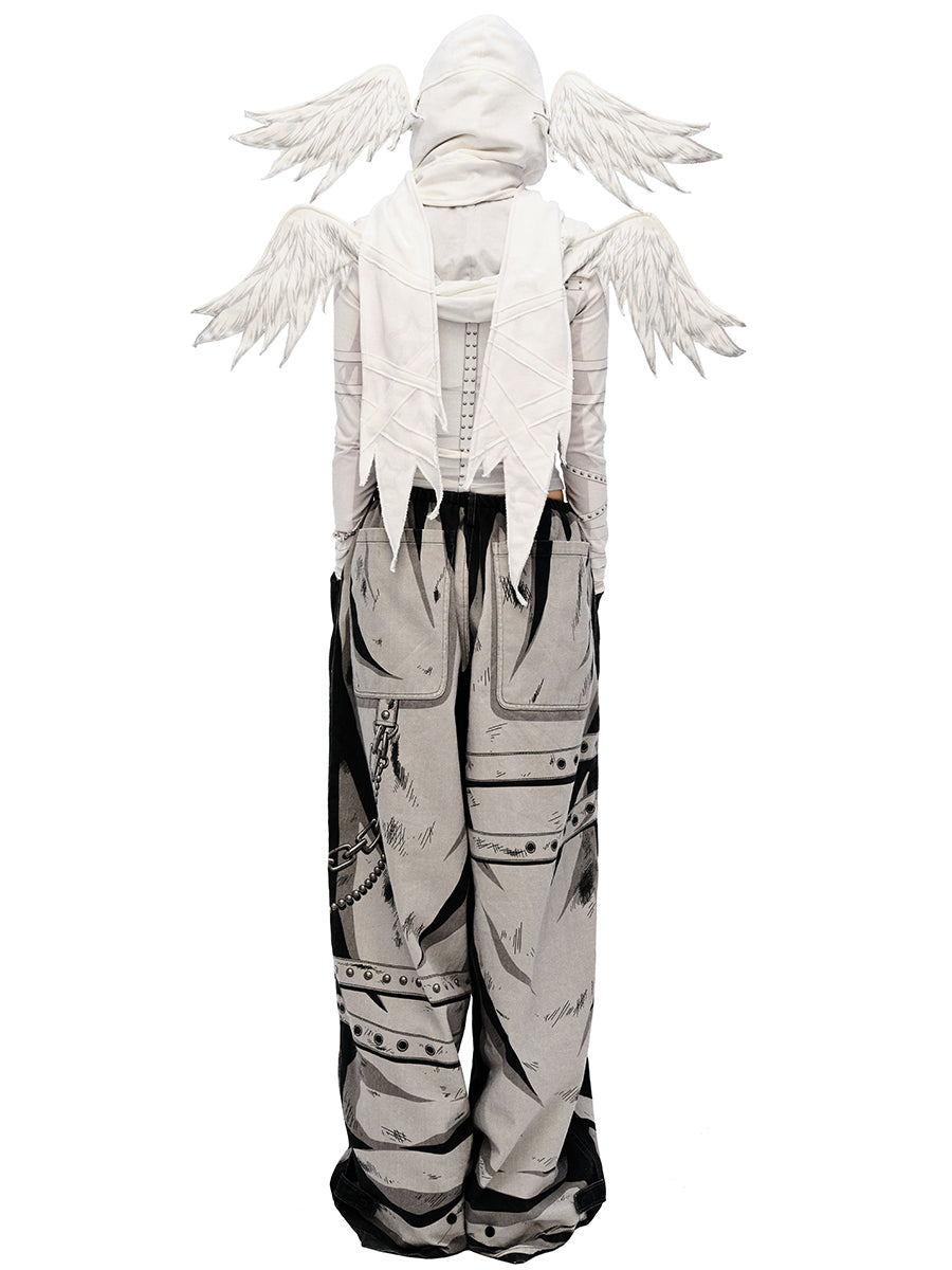 ANGEL HOODED SCARF