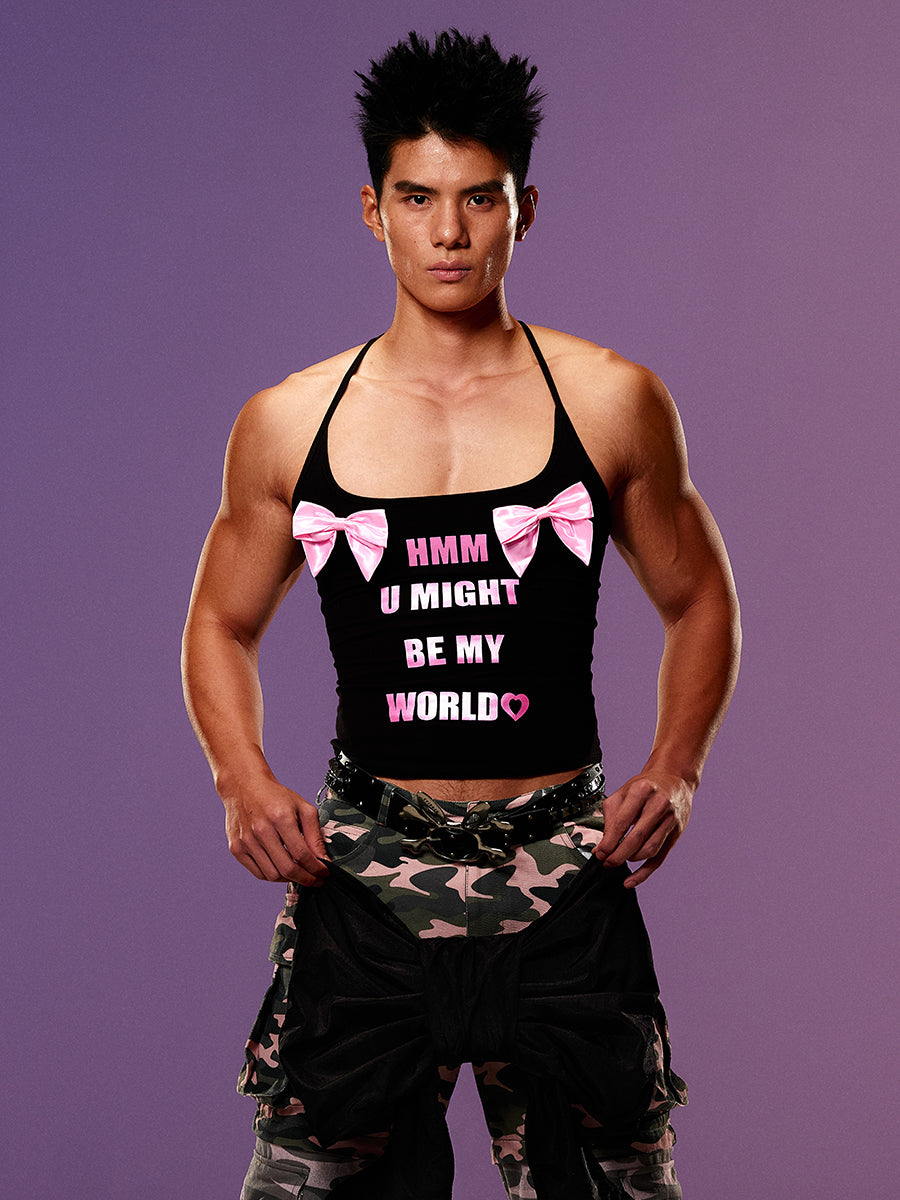 'MY WORLD' TANK TOP