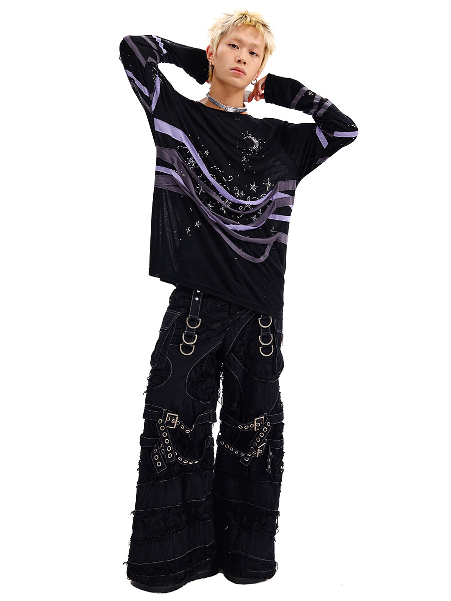 STARRY NIGHT LONGSLEEVES TOP