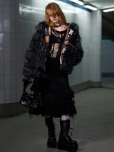 Load image into Gallery viewer, DOUBLE SIDED KITTY JACKET
