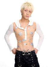 Load image into Gallery viewer, STAR MESH TOP
