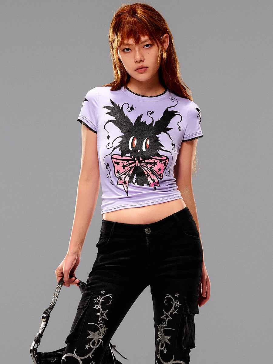 国内で当店のみ CFIERCE - FAIRY DUST CARGO FAIRY DUST BUNNY T-SHIRT – CFierce