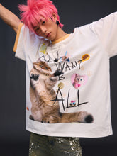 Load image into Gallery viewer, ‘WANT IT ALL’ LOOSE TEE
