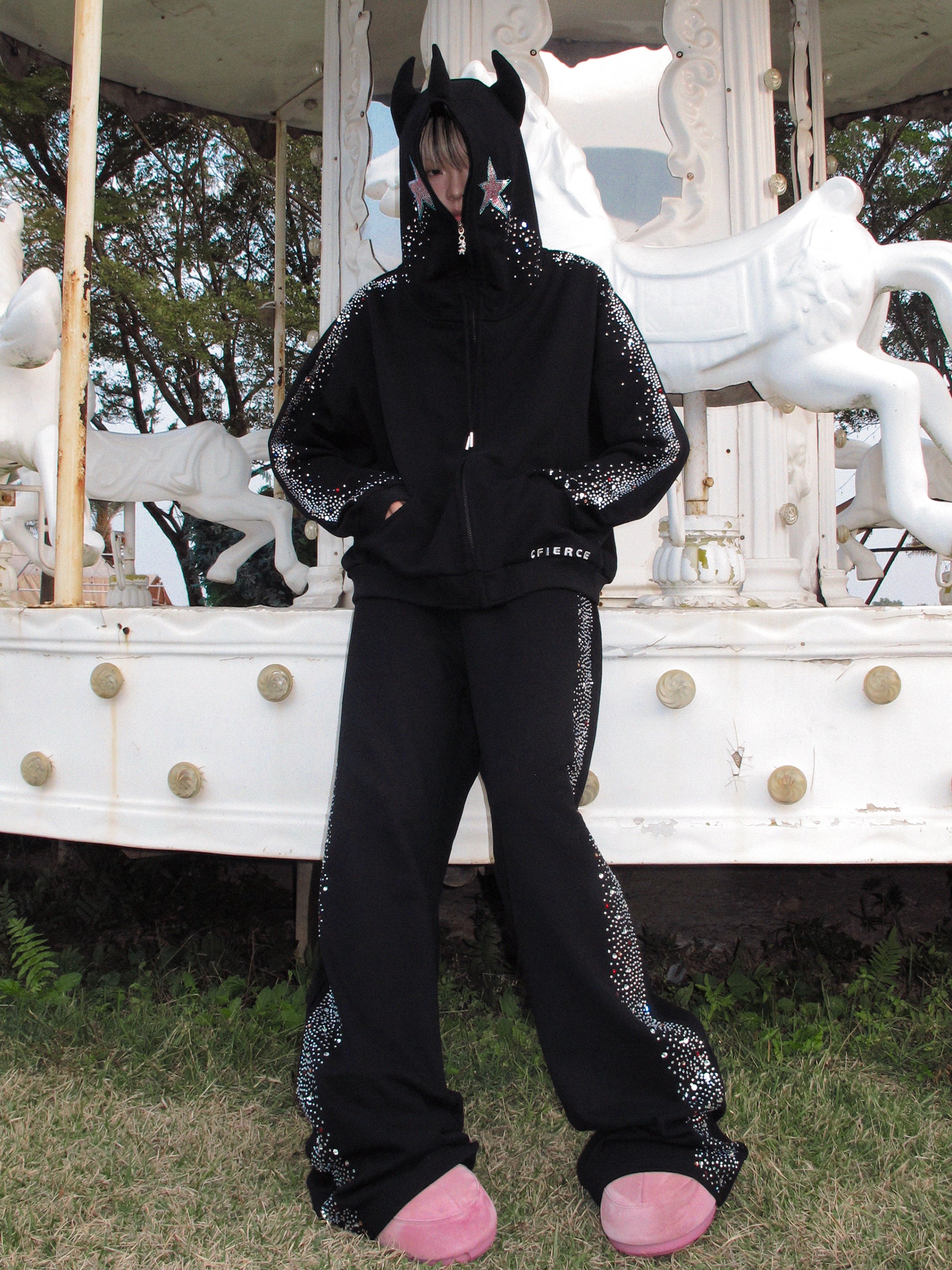 CRYING UNICORN HOODIE