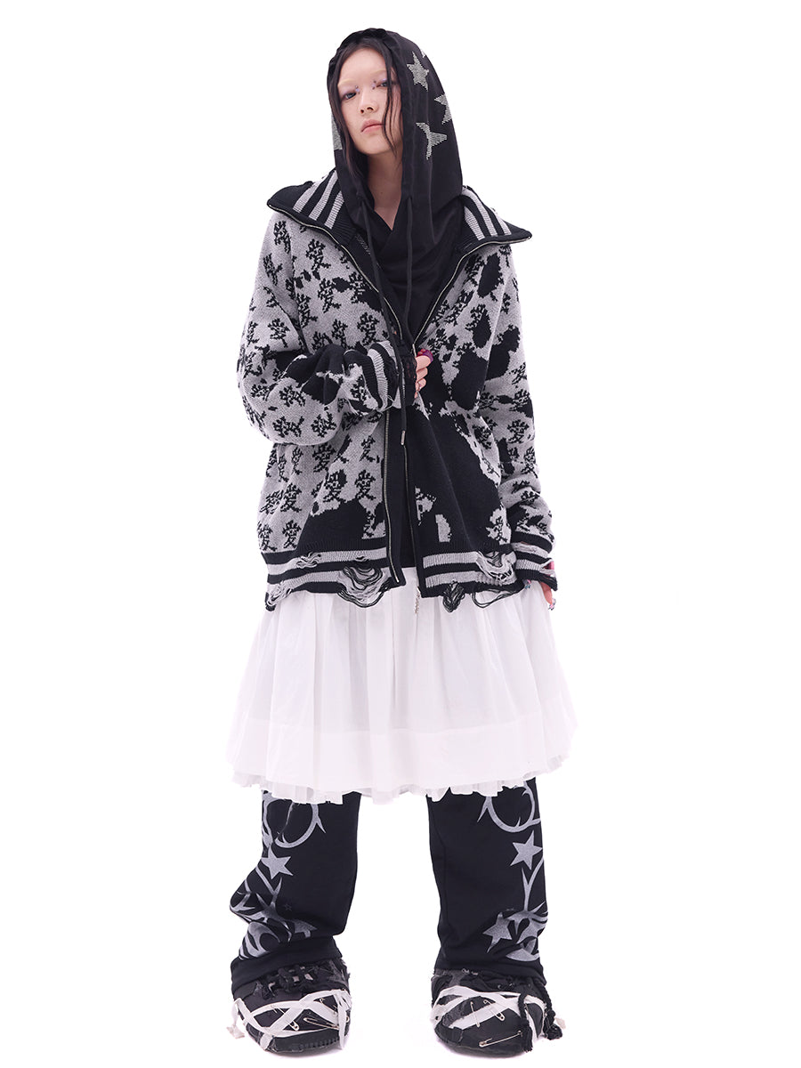 ‘LOVE‘ ZIP UP JUMPER