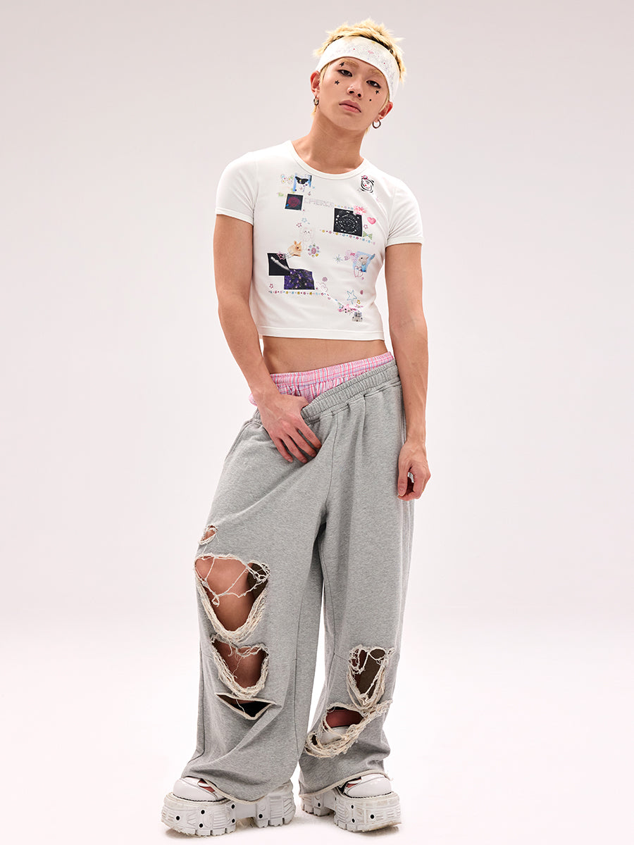 国内で当店のみ CFIERCE - STICKER T SHIRT STICKER T SHIRT – CFierce
