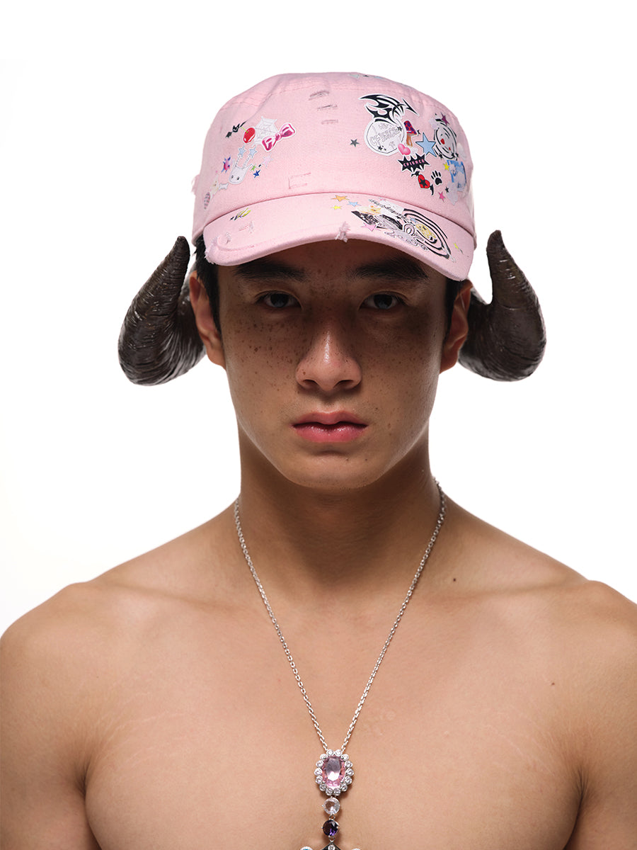 STICKER FLAT TOP CAP
