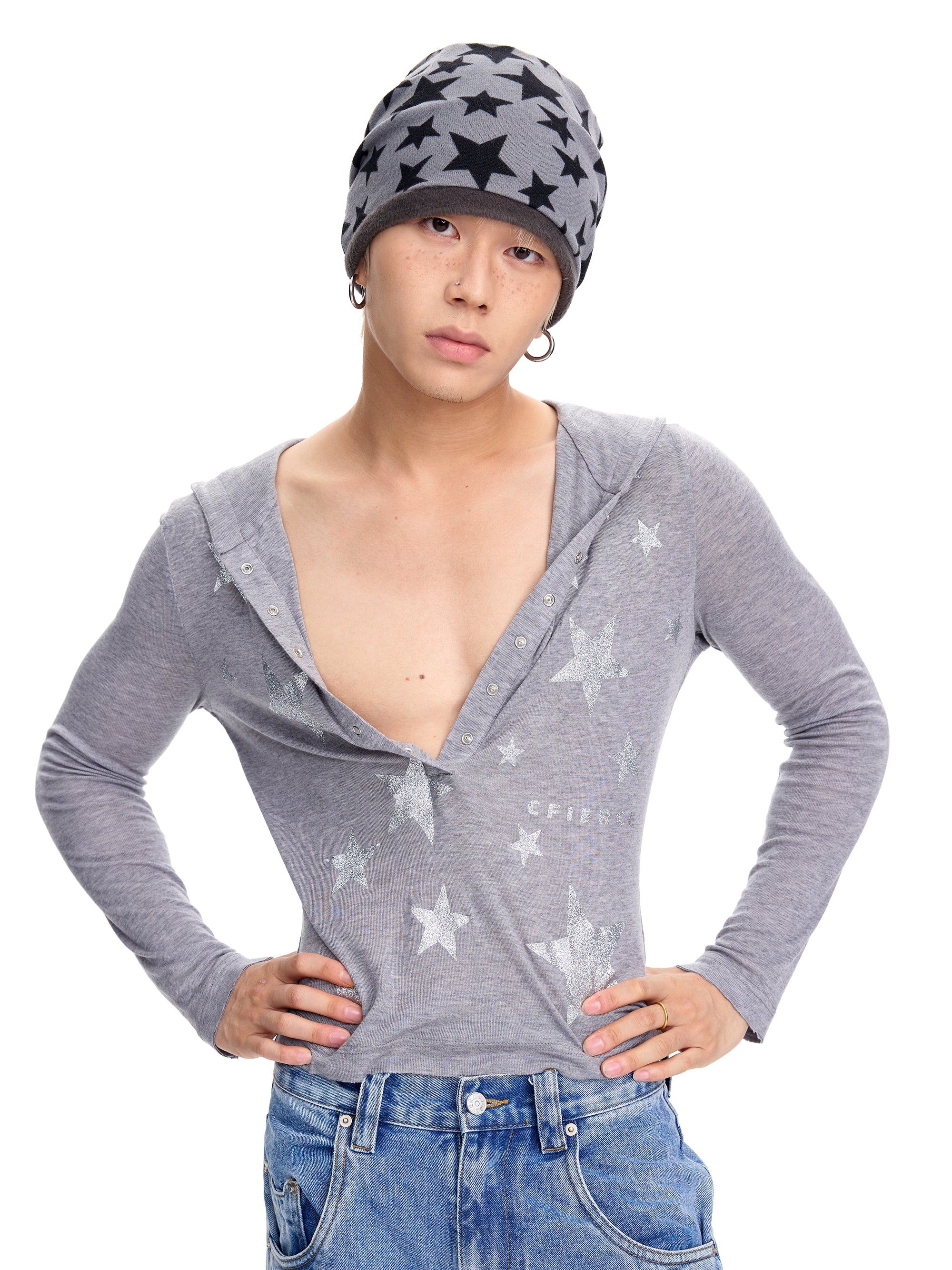 STAR JERSEY TOP