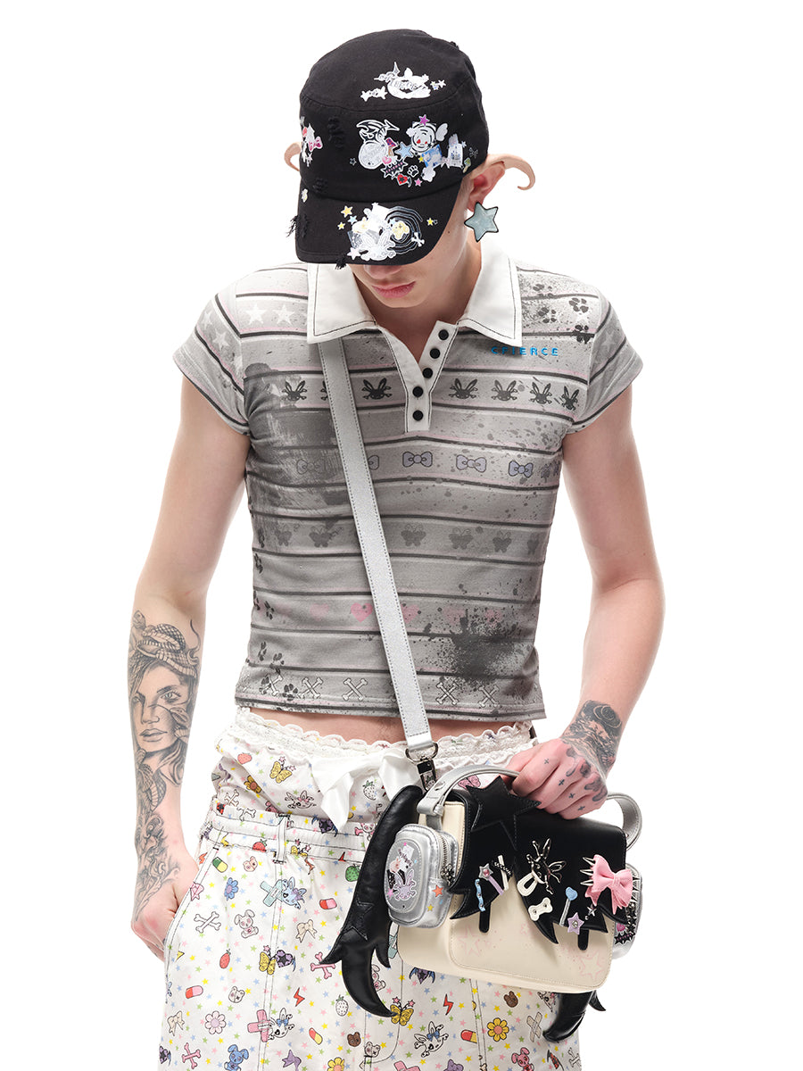 HEADPHONE GIRL TWO WAY BAG