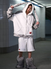 Load image into Gallery viewer, TWO WAY SPORTY BUNNY SWEAT PANTS
