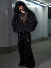 Load image into Gallery viewer, DOUBLE SIDED KITTY JACKET
