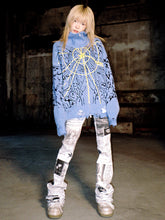 Load image into Gallery viewer, STARLIGHT ANGEL ZIPUP SWEATER
