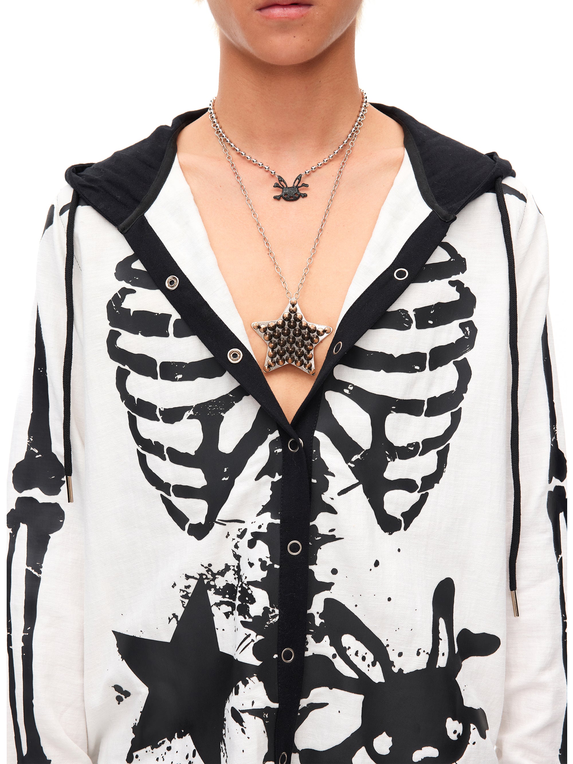 CF BUNNY SKULL NECKLEACE