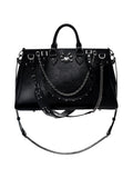 BLACK MUTI-STRAP BAG