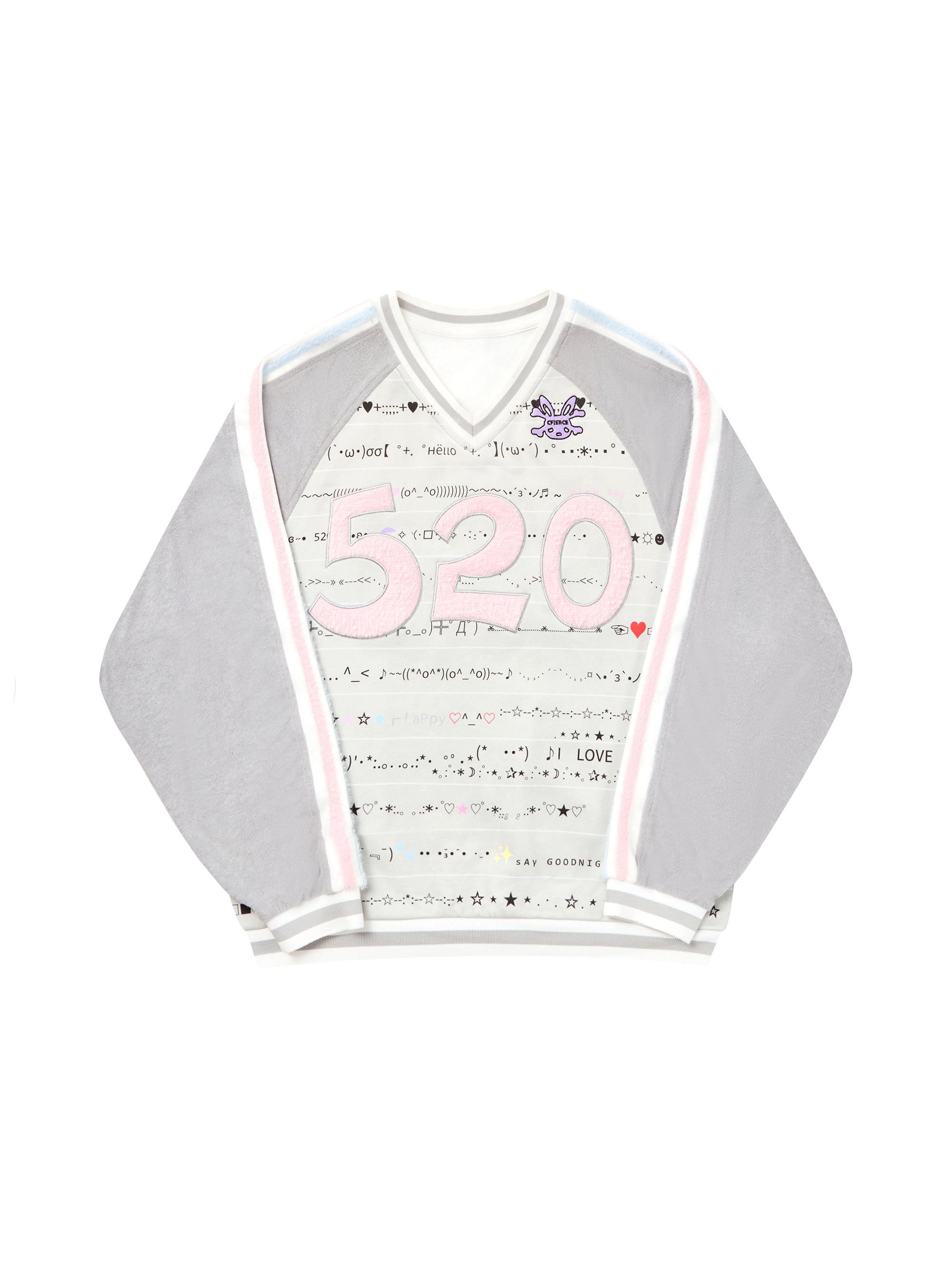 EMBROIDERED RAGLAN SWEATSHIRT