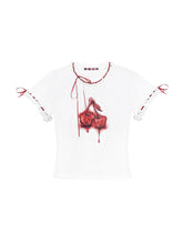 Load image into Gallery viewer, CHERRY BEAR T- SHIRT
