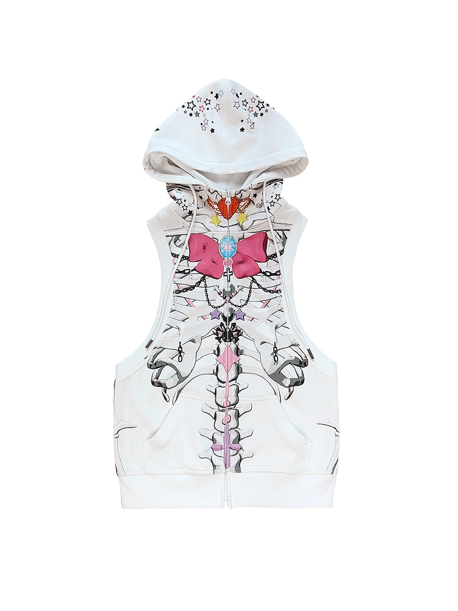 ミキハウス୧⁠୨ブラウス୧⁠⁠୨100 KAWAII SKELETON TANK TOP – CFierce