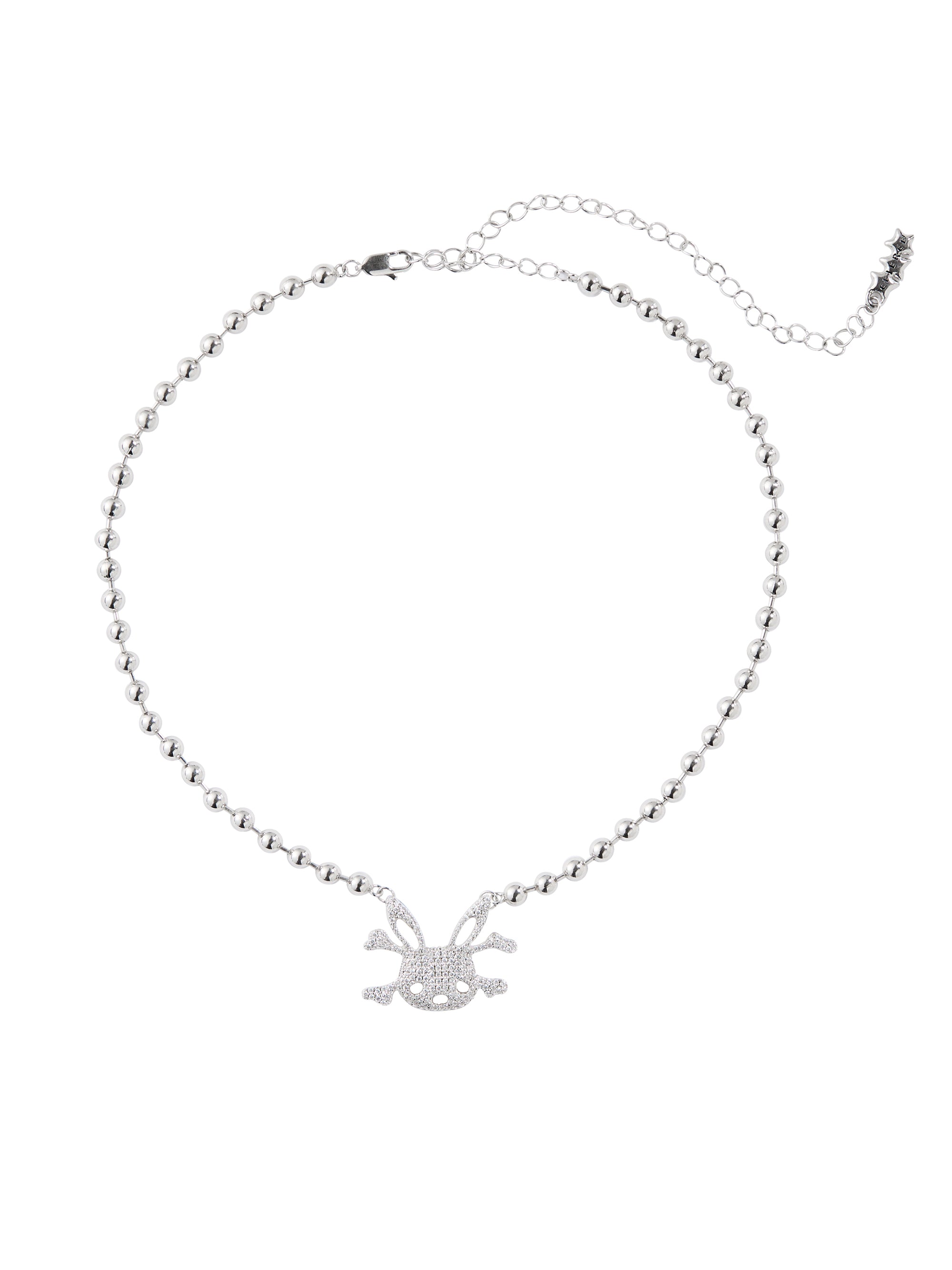 CF BUNNY SKULL NECKLEACE