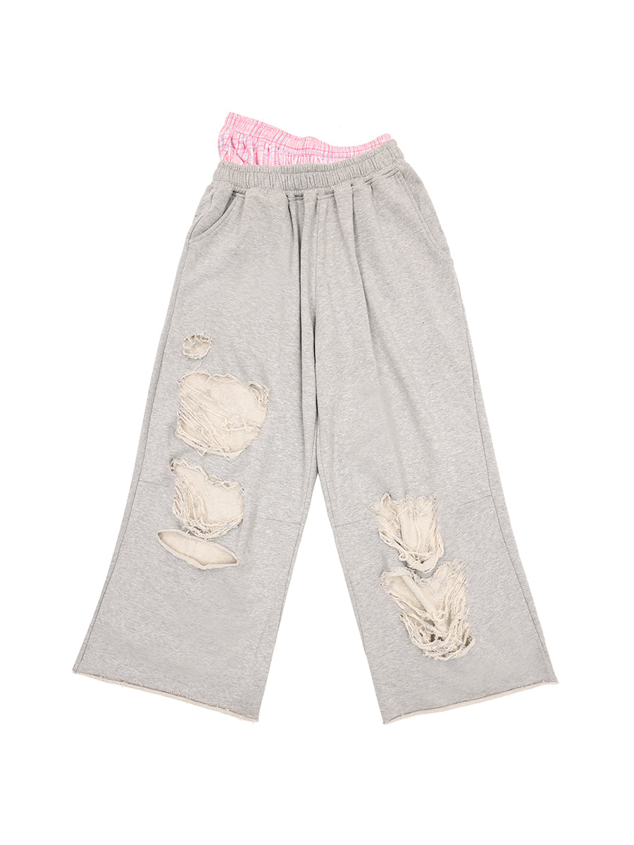 TATTERED SWEATPANTS