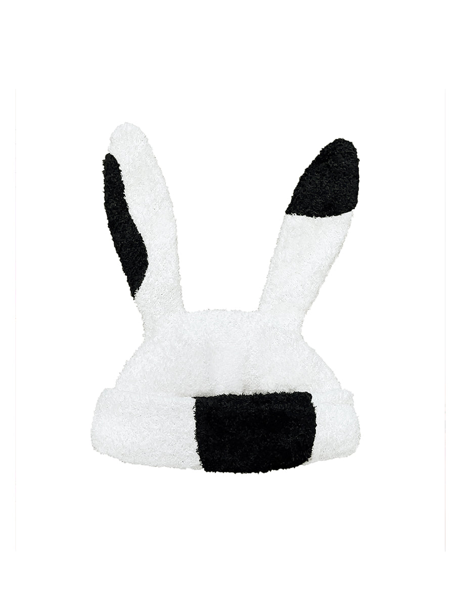 帽子 CFIERCE Rabbit SkullPrinted KnittedHat CARTOON BUNNY HAT – CFierce