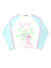 Load image into Gallery viewer, EXHAUSTED RAGLAN SLEEVE SHIRT
