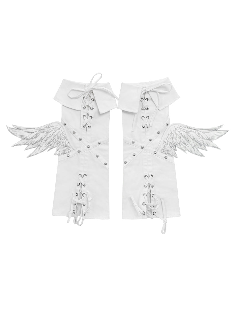 ANGEL WINGS LEG WARMER