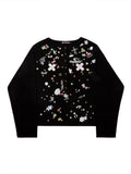 STICKER PRINT CARDIGAN