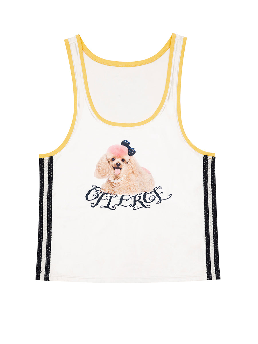 SPORTY PUPPY TANK TOP