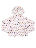 PUPPY PILLOW CASE ZIPUP HOODIE