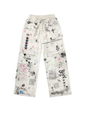 TORN SKETCH DISTRESSED SWEATPANTS