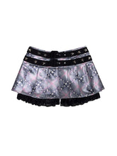 Load image into Gallery viewer, STAR PLEATED SKIRT
