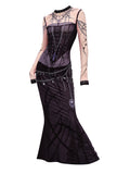 SUCCUBA LONG SLEEVE DRESS