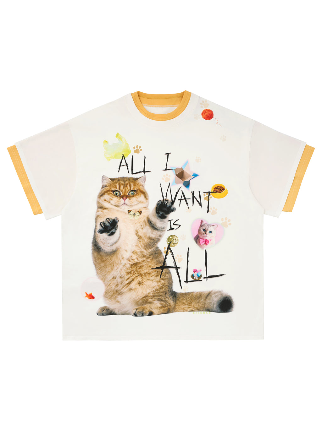 ‘WANT IT ALL’ LOOSE TEE