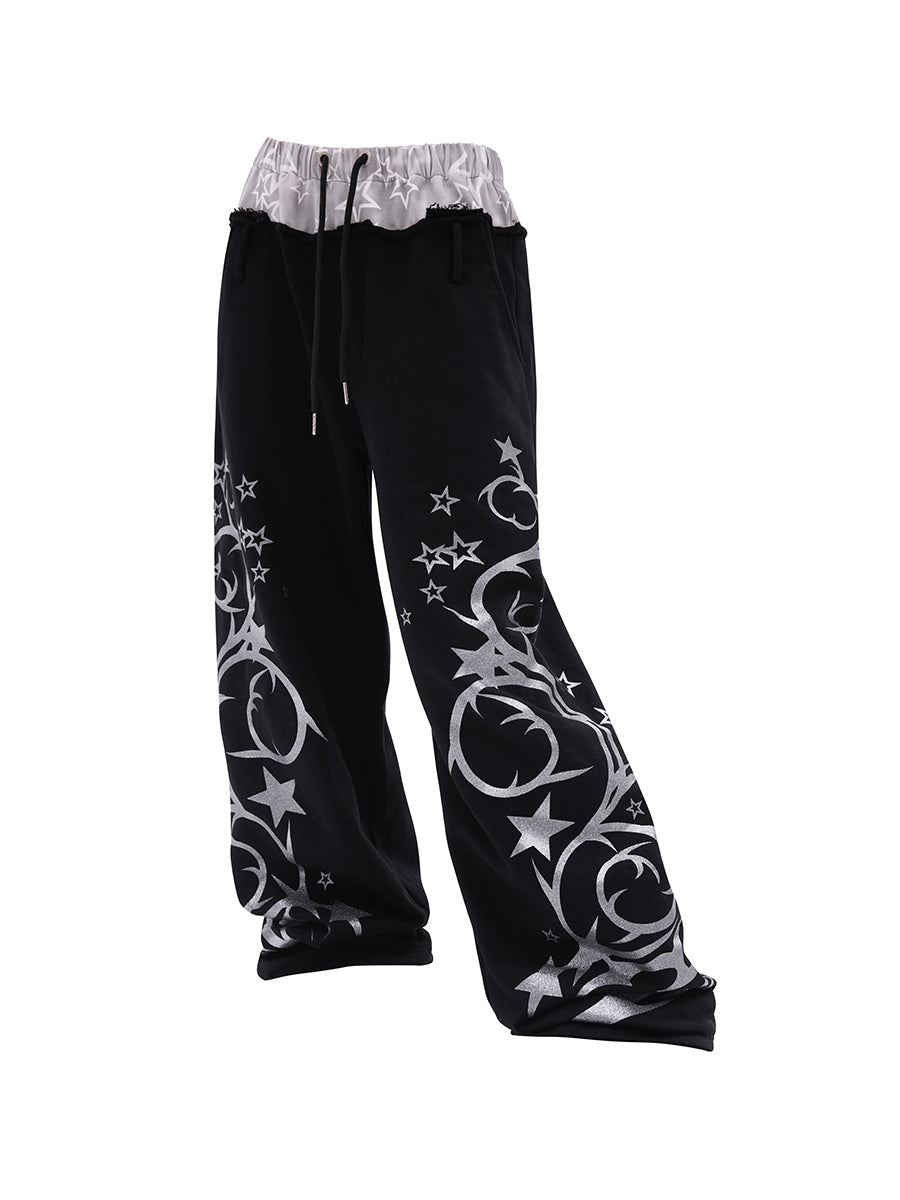 STAR TREE SWEATPANTS