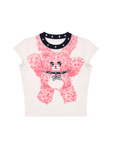 Load image into Gallery viewer, PINK BUNNY BABY TEE
