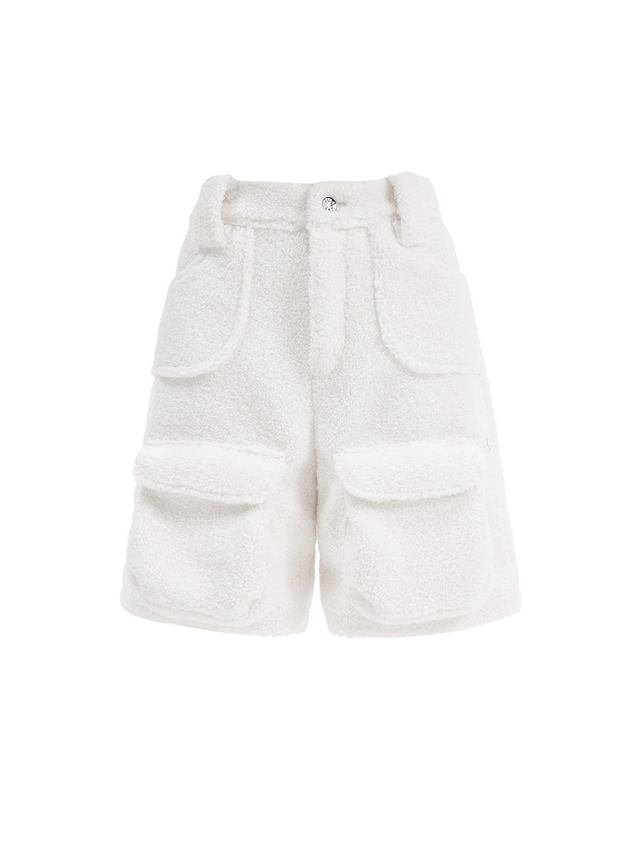 国内で当店のみ CFIERCE - STICKER DOUBLE WAISTBAND SHORTS Gymshark Double Waistband Shorts - Fog Purple/Silver Lilac