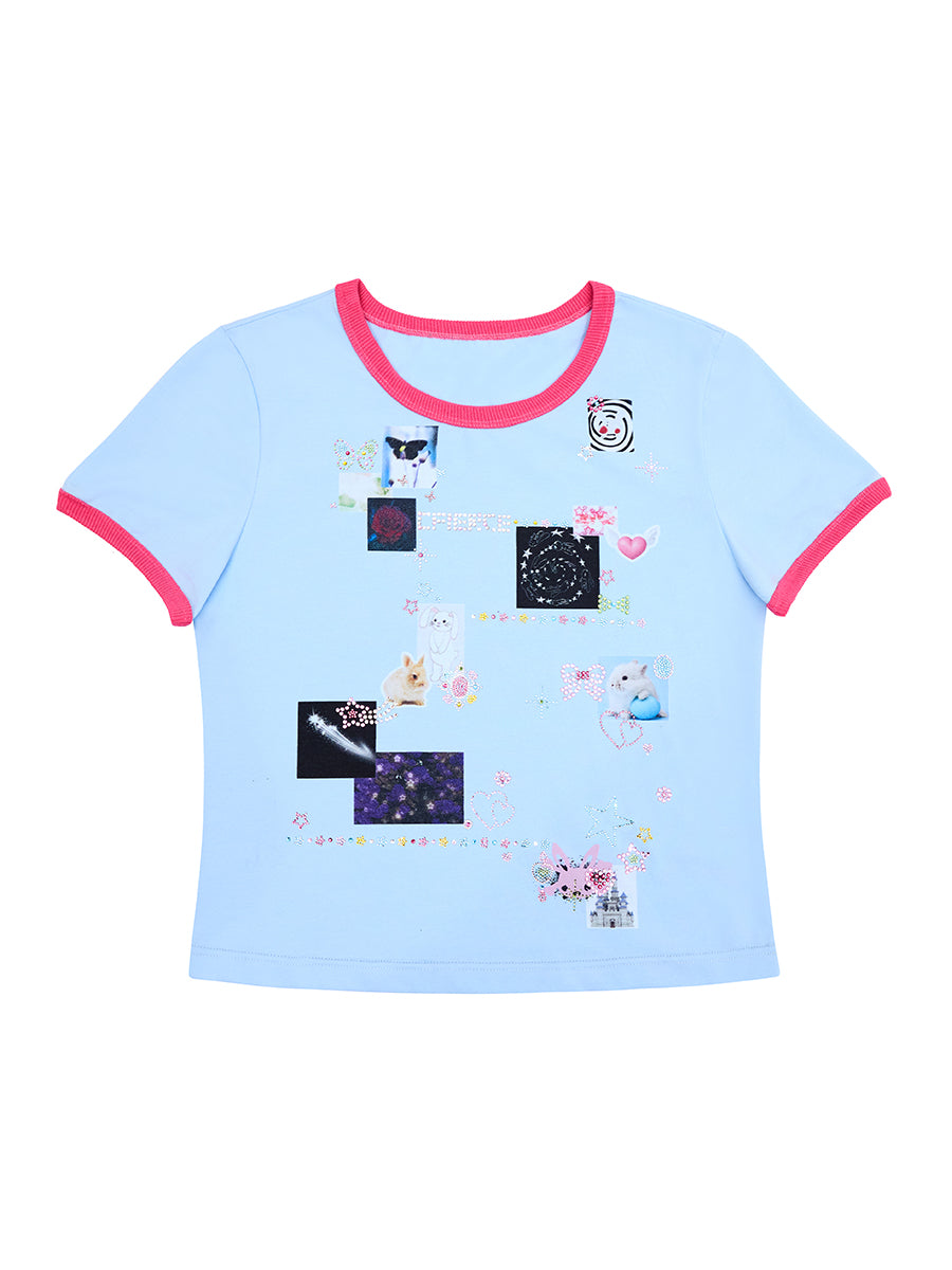 国内で当店のみ CFIERCE - STICKER T SHIRT STICKER T SHIRT – CFierce