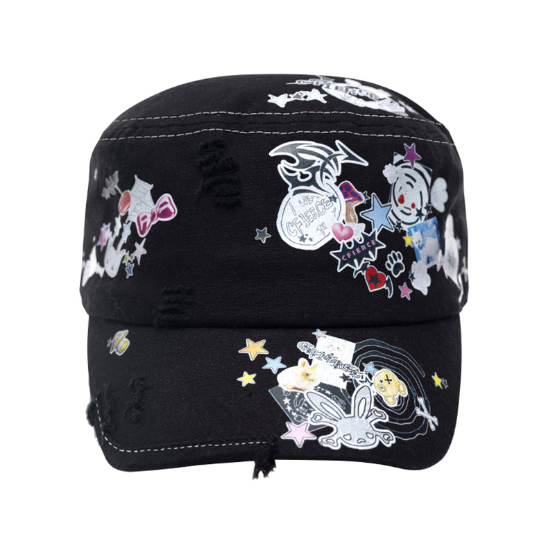 STICKER FLAT TOP CAP