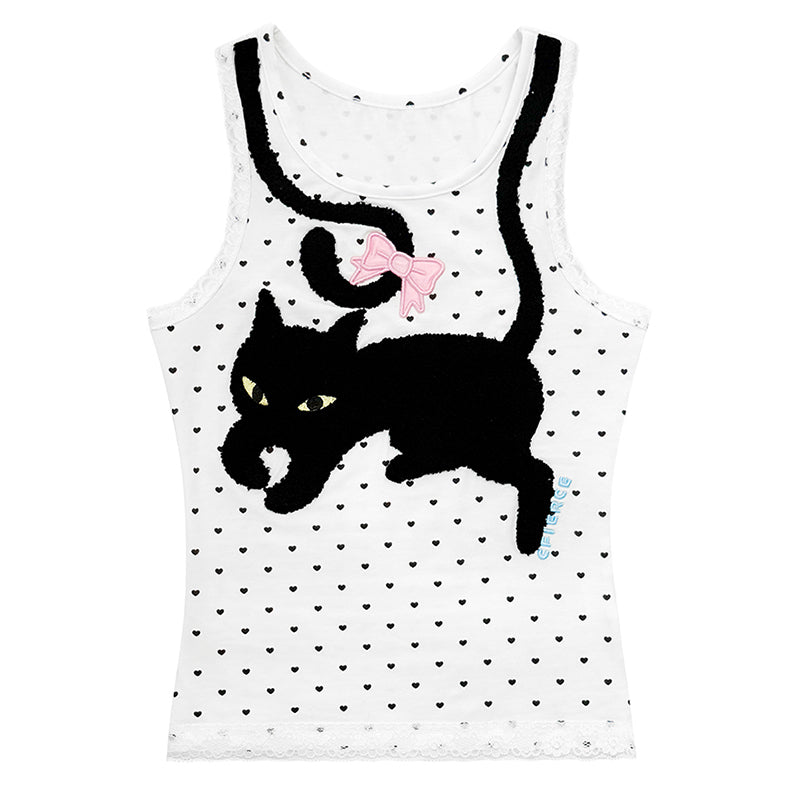 BLACK CAT TANK TOP