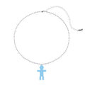 STUD SIGN NECKLACE