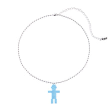 Load image into Gallery viewer, STUD SIGN NECKLACE
