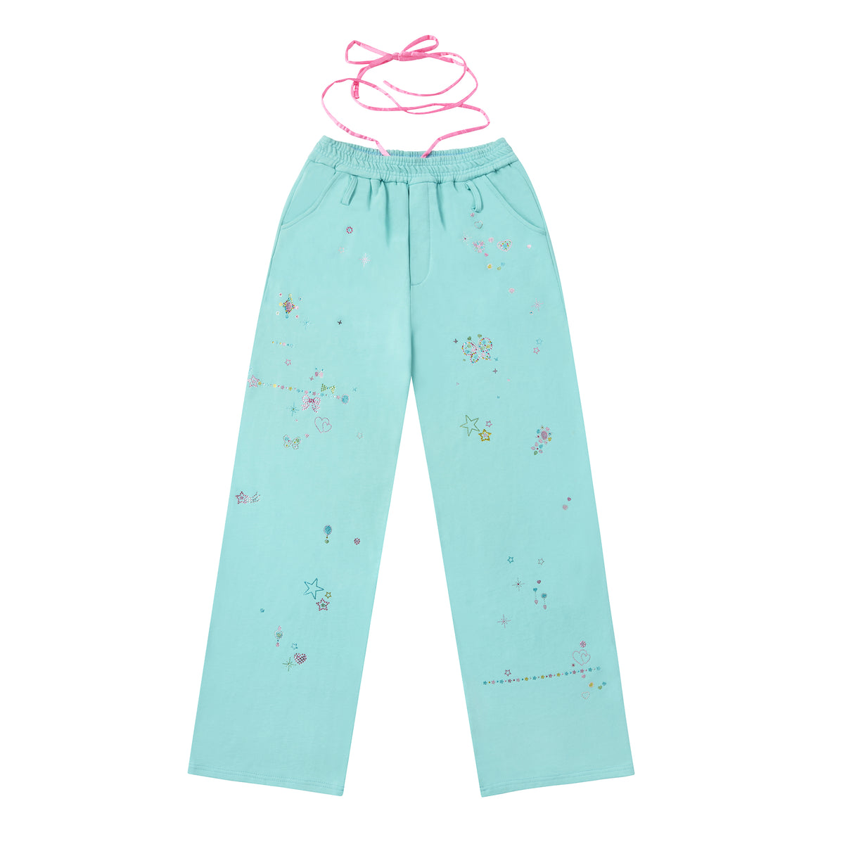 RHINESTONE SWEATPANTS